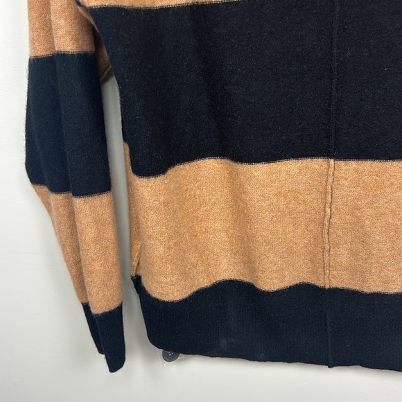 🎀NEW FREE PEOPLE School Boy Stripe Cashmere Cardigan - Picture 8 of 9